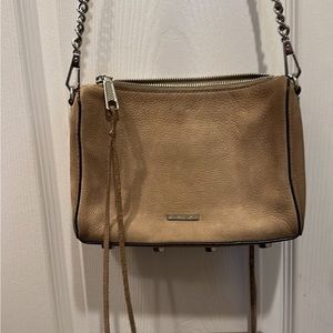 Suede Tan Rebecca Minkoff crossbody